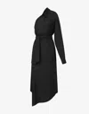 Moschino One-shoulder Asymmetric Maxi Dress In Black