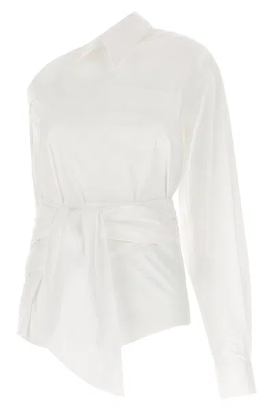 MOSCHINO MOSCHINO ONE-SHOULDER SHIRT