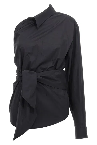 MOSCHINO MOSCHINO ONE-SHOULDER SHIRT