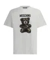 Moschino Teddy Bear Print Crewneck T-shirt In White