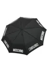Moschino Openclose Couture! Umbrella In Black