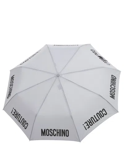 Moschino Openclose Couture! Umbrella In Grey