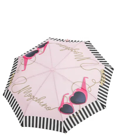 Moschino Openclose Sunglasses Umbrella In Pink