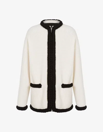MOSCHINO ORGANIC COTTON BLEND JACKET