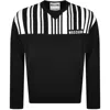 Moschino Barcode-print Cotton Sweatshirt In Black