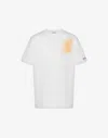 Moschino Organic Cotton Jersey T-shirt Archive In White