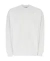 Moschino Organic Cotton Logo-print Sweatshirt In White