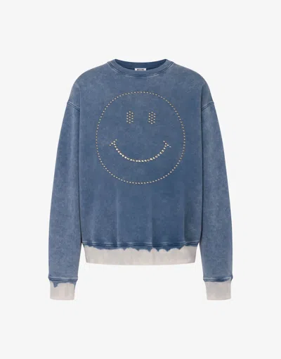 MOSCHINO ORGANIC COTTON SWEATSHIRT SMILEY®