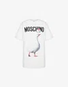 Moschino Classic Cotton T-shirts And Polos Collection In White