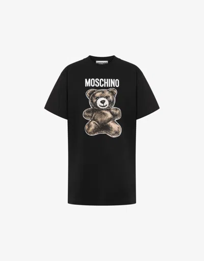 Moschino Teddy Bear T-shirt In Black