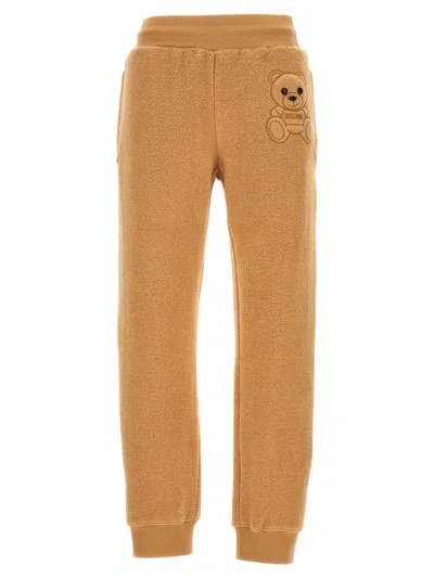 Moschino 'orsetto' Joggers In Beige