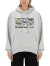 Moschino Oversized Grey Sweatshirt