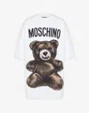 Moschino Oversized T-shirt Maxi Teddy Bear In Yellow