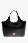 Moschino Padded Marshmallow Hobo Bag With Matching Pouch