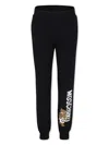 Moschino Black Trousers For Kids With Two Teddy Bear In Black