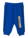 Moschino Pantalone Jogging Con Logo In Blue