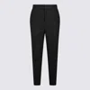 Moschino Tailored Grey Trousers With High Waist In Gray