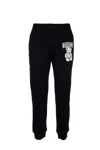 Moschino Black Teddy Bear Sweatpants In Black