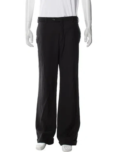 Pre-owned Moschino Pants In Black