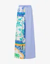 Moschino Foulard Printing Trousers In Multi