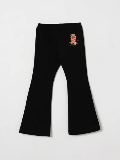 Moschino Pants Kids Color Black