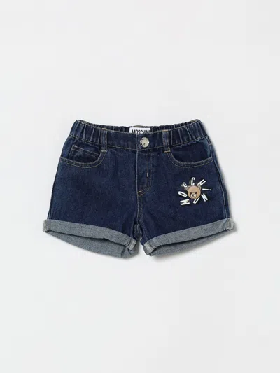 Moschino Babies' Pants Kids  In Blue