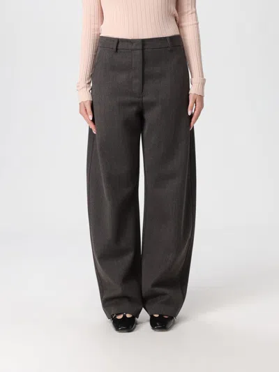 Moschino Pants  Jeans Woman Color Brown In Gray
