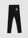 Moschino Teddy Bear Leggings In Black
