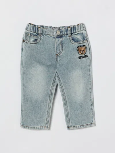 Moschino Pants  Kids Color Denim In Blue
