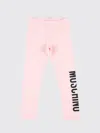 Moschino Logo-print Leggings In Fuchsia