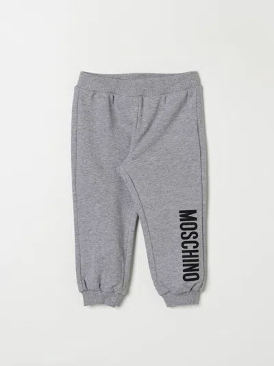 Moschino Pants  Kids Color Grey In Grau