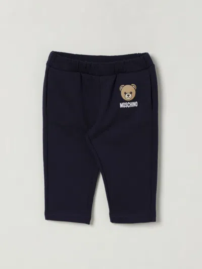 Moschino Babies' Pants  Kids Color Navy In Blue