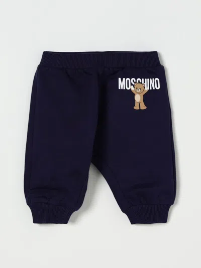 Moschino Babies' Pants  Kids Color Navy In Blue