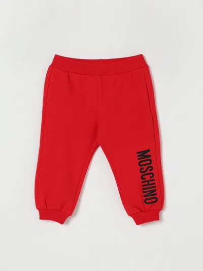 Moschino Babies' Pants  Kids Color Red