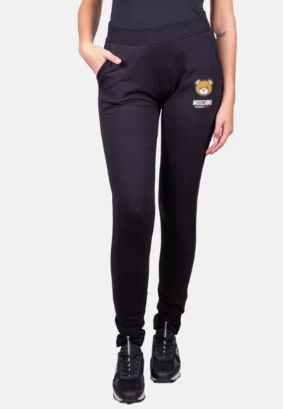 Moschino Pants Underwear In Nero