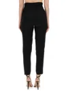 Moschino Couture Pants With Heart Application In Black