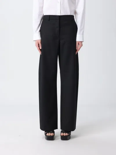 Moschino Pants Woman  Jeans In Metallic