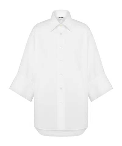 MOSCHINO PATCH-POCKET COTTON SHIRT