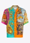 Moschino Patchwork Print Short-sleeved Shirt