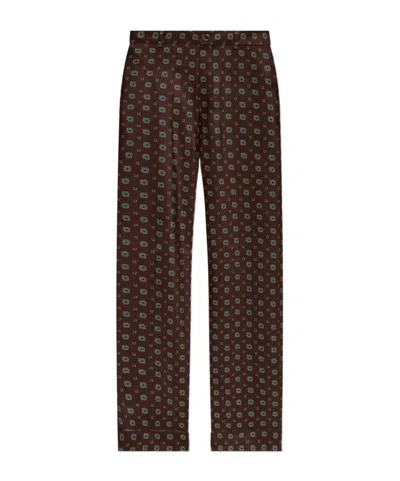 MOSCHINO PATTERN CASUAL PANTS