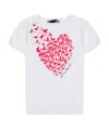 Moschino Pattern Printed Short-sleeved T-shirt In White