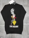 Moschino Pattern Printed Sweater In Black