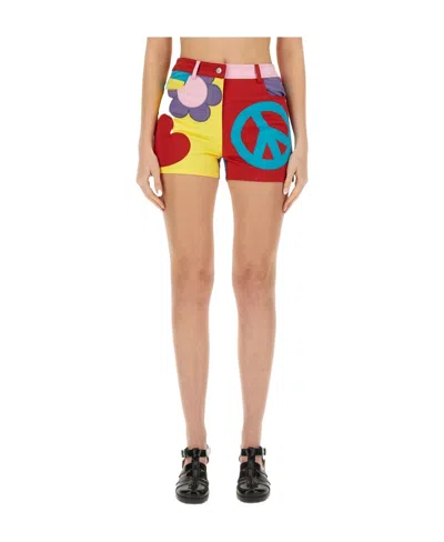MOSCHINO PATTERN SHORTS