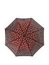 Moschino Pattern Umbrella In Red