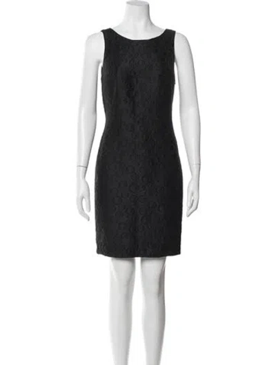 Pre-owned Moschino Patterned Knee-length Dress In Multi