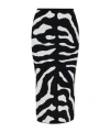 Moschino Patterned Pencil Skirt In Multi