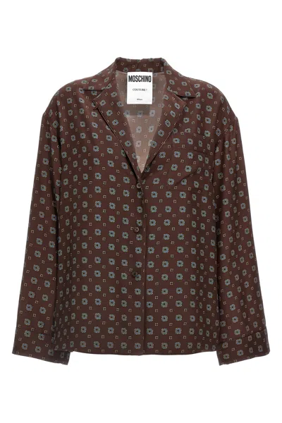 MOSCHINO MOSCHINO PATTERNED SHIRT