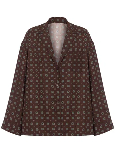 MOSCHINO MOSCHINO PATTERNED SHIRT