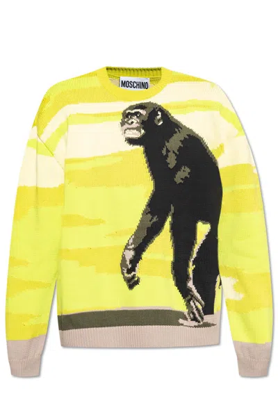 MOSCHINO MOSCHINO PATTERNED SWEATER