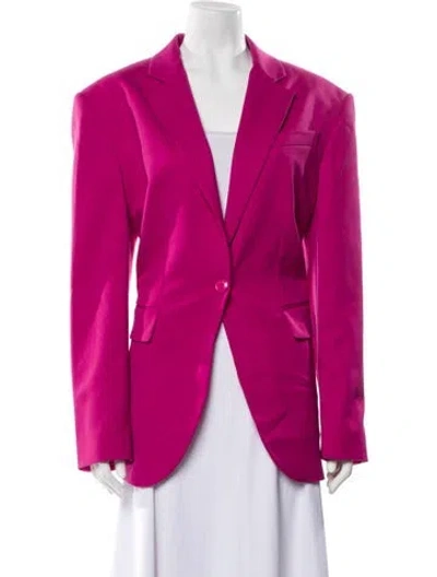 Pre-owned Moschino Peacoat In Purple